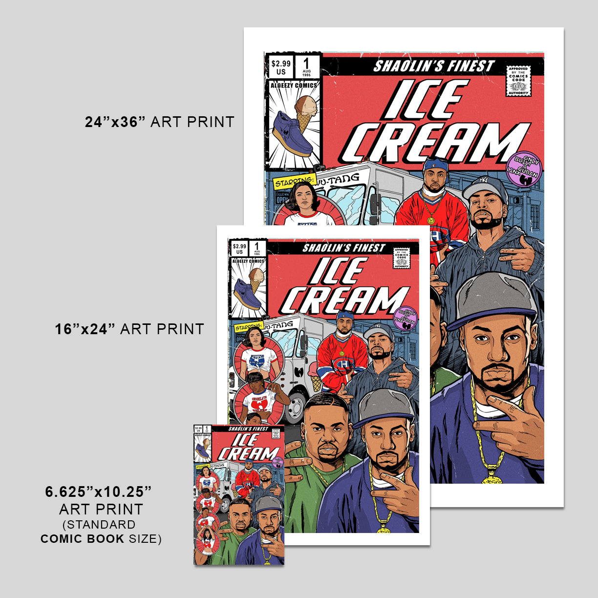 Ice Cream - Comic Cover Art Print