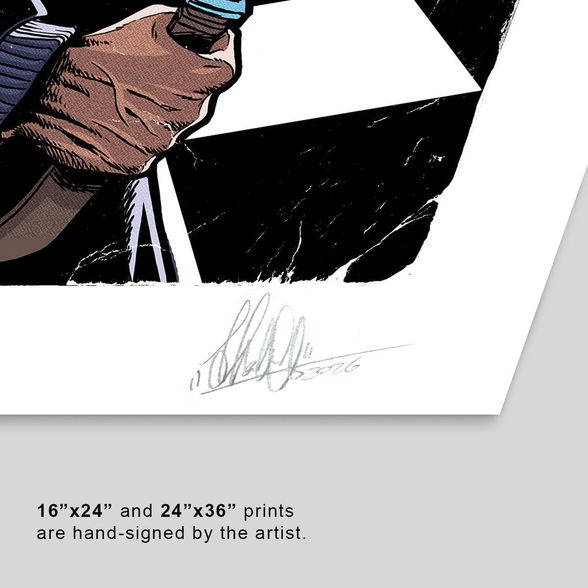 Liquid Swords - Comic Cover Art Print