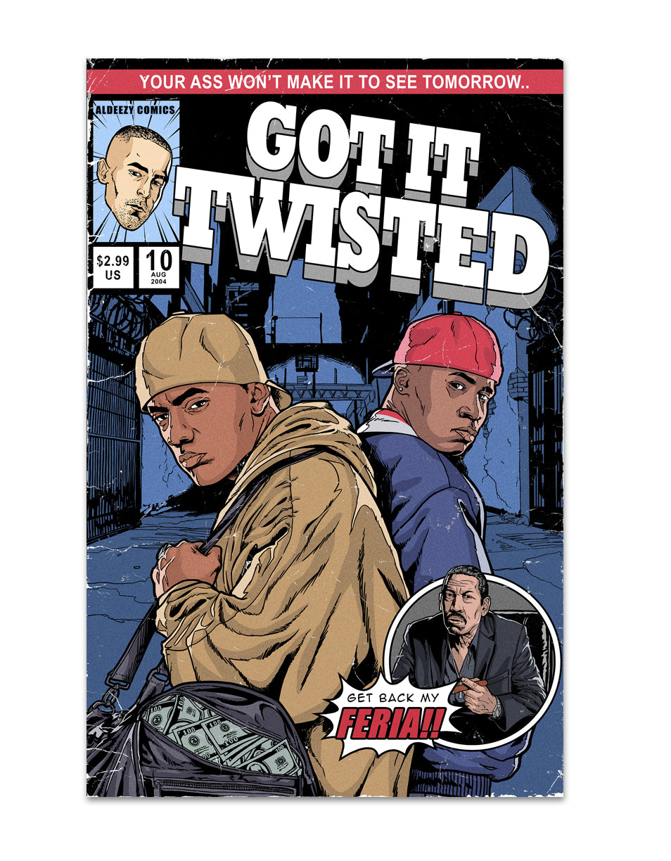 Got it Twisted - Comic Cover Art Print (Copy)
