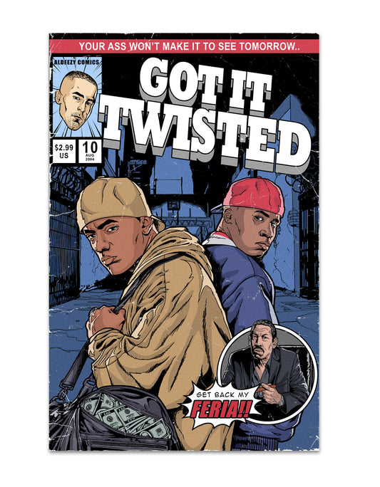 Got it Twisted - Comic Cover Art Print (Copy)