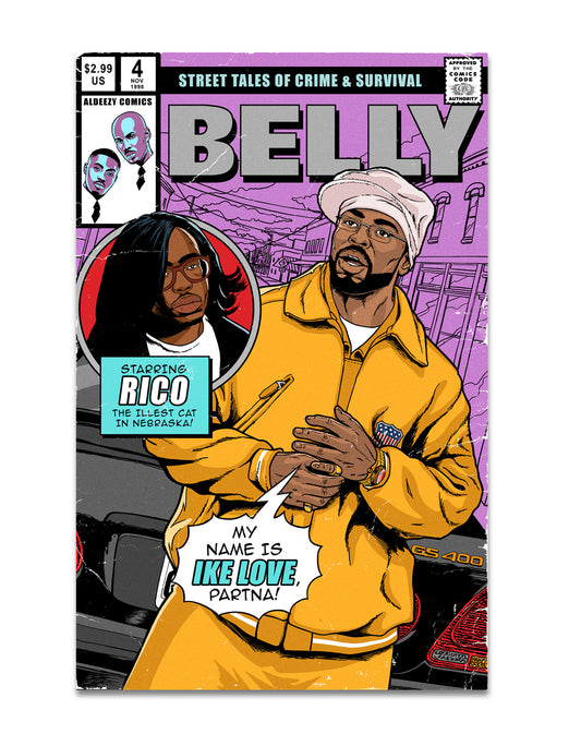 Belly - Comic Cover Art Print (Copy) (Copy)