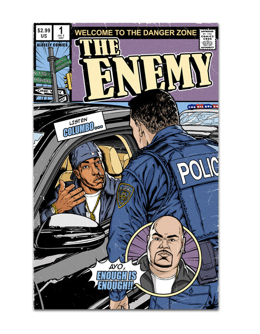 The Enemy - Comic Cover Art Print